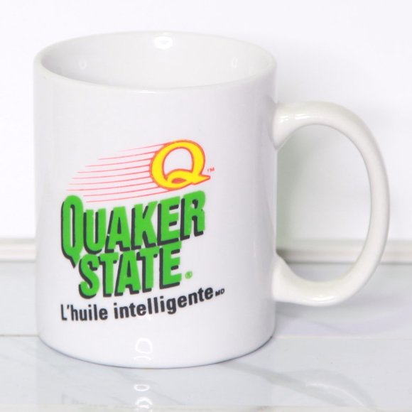 Quaker State Vintage - The Intelligent Oil - Mug - Picture 2 of 3